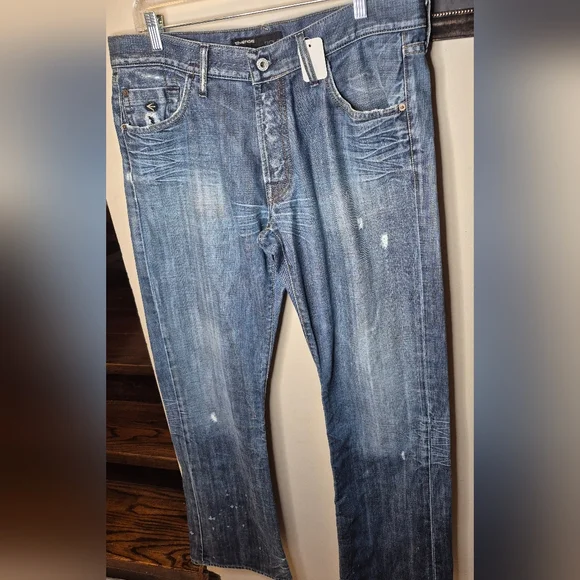 Energie Blue Men's Jeans - Picture 3 of 13